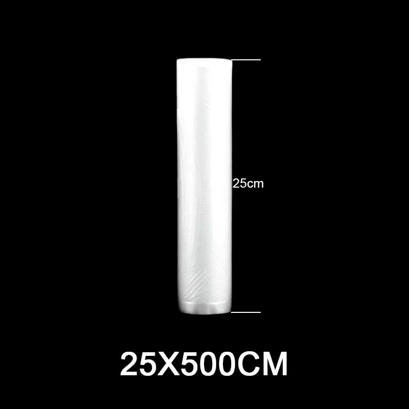 Food Vacuum Storage Packaging Bags for Vacuum Sealer Meat Fruit Vegetable Sous Vide Cooking Bag 12/15/20/25/28Cm 500Cm/Roll