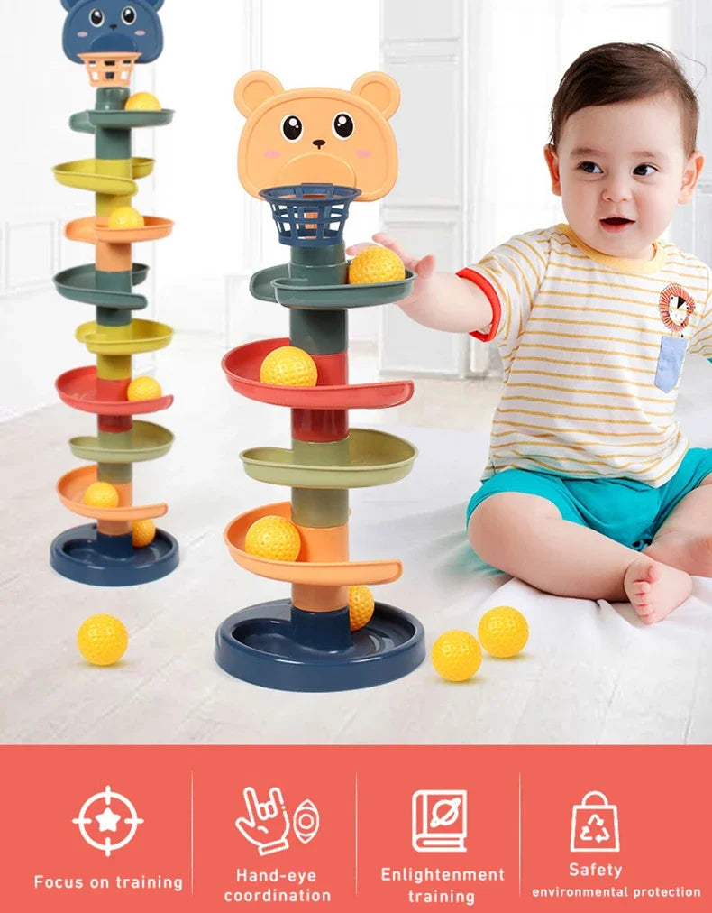 Children Sensory Toy - Rolling Ball